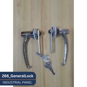 General L-Handle Storage Cabinet Lock (Silver)