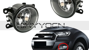 For Ford Ranger 06-18 Front Bumper Fog Light Foglight Fog Lamp Foglamp DRL Day Running Lamp Headlamp
