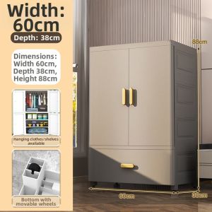 Childrens Clothing and Toy Storage Wardrobe 60CM