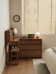 DONGMU | Extendable Makeup Table And Study Desk Solid Wood
