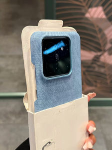 Le Style Denim Phone Case for Xiaomi 15 pro Anti-Fingerprint Simple Design New Model Sweatproof Fingerprint Resistant Durable