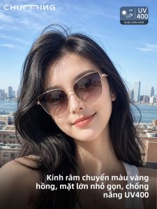 Chuming | Kính Mát Cổ Điển Mắt Mèo Kích Cỡ Lớn cho Phụ Nữ Chống Tia UV400
