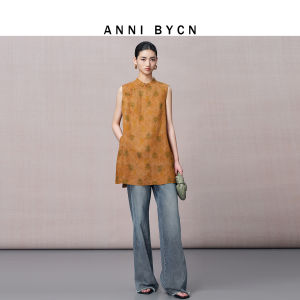 XMO | Elegant Traditional Chinese Silk Shirt Casual Sleeveless Blouse