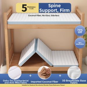 NUOMU | Foldable Latex and Coconut Mattress 90x190cm