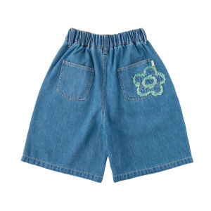 KECHU | Family Style Girls Denim Shorts loose