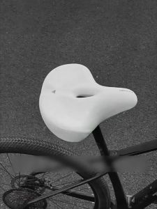 TOSUOD Mountain Bike Seat Wide And Thickened Design Breathable Shock Absorption Bicycle Saddle Soft And Comfortable Bike Seat