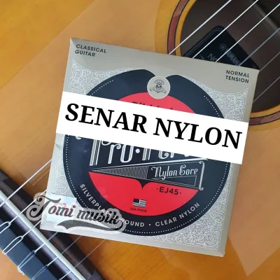 senar gitar classic nylon EJ45 clear nilon