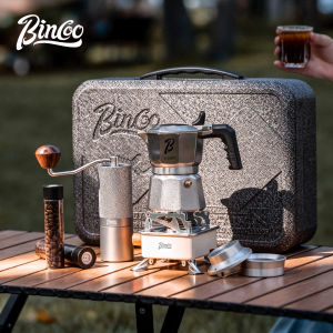 BINCOO | Stainless Steel Outdoor Coffee Brewing Set