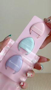 SuperShades Mini Cushion Puff พัฟจิ๋วนิ้วมือ (1แพ็ค/3ชิ้น) - ฟองน้ำแต่งหน้าขนาดเล็ก เกลี่ยคอนซีลเลอร์ใต้ตา รองพื้น | ซุปเปอร์เฉด Cosmetics อุปกรณ์แต่งหน้า เครื่องสำอาง พัฟจิ๋ว พัฟนิ้วมือ พัฟจิ๋ว