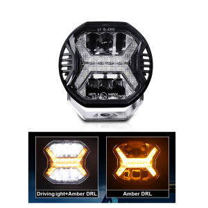 Emark Car LED Work Light Bar 12V 24V Amber DRL Spot Light Bar for Truck Off Road 4x4 ATV UTV Boat Auxiliary Light for Motorcycle