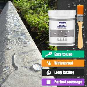 Lem Waterproof Transparan Lem Pipa Atap Anti Bocor Leak 100G with Brush