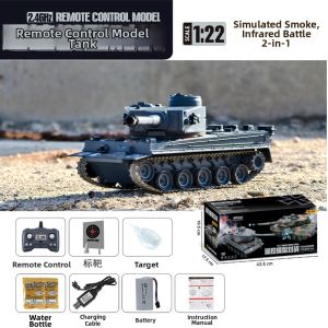 XIONGDITANK | Mini RC Infrared Battle Tank Car 1:22