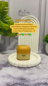 Reglow Intensive Whitening Night Cream - Mencerahkan & Memudarkan Flek Hitam