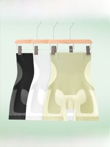 Miiow | High-Waist Shapewear Safety Pants Womens Seamless Anti-Light Bottom Lifting Underwear Short Pants Invisible Thin Polyester Fiber