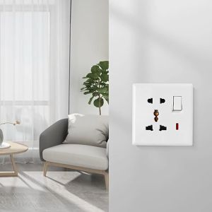 ผลิตภัณฑ์บ้านแผ่นดินส์สวิตช์ซ็อกเก็ต 1/2/3/4 Gang 1/2 วิธีสวิตช์ไฟ ซ็อกเก็ตผนังสำหรับไทย แฟชั่นไฟฟ้าบ้านสวิทช์ซ็อกเก็ตแผ่นดินส์ ซ็อกเก็ตผนังพร้อมอินเทอร์เฟซ 2.1AUSB คู่ สวิตช์ไฟบ้านทันสมัย ปลั๊กไฟสำหรับบ้าน สวิตช์ไฟบ้าน ม