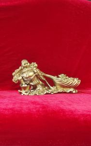 Tượng Di Lạc Cao 15cm Dài 30cm Đế 25cm Nặng 2kg