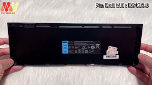 Pin Laptop Dell Latitude 6430U L6430 e6430U XX1D1 9KGF8 TRM4D 7XHVM 6FNTV 7HRJW 7HTJW