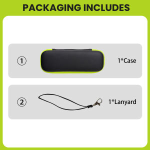 Brangdy EVA Hard Case Fit for Philips One Blade QP2520 QP2620 QP2630 QP2515 QP2510 QP6530 Travel Protective Cover Storage Bag