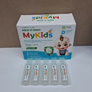 Men vi sinh mykids Ích Nhân hộp 20 ống x 5ml hỗ trợ cải thiện đường ruột cho bé