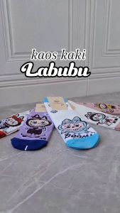 6 PCS KAOS KAKI LABUBU TEMURAH GROSIR DAN ECER / KAOS KAKI LABUBU BAHAN KATUN LEMBUT HALUS / KAOS KAKI ANAK & REMAJA LABUBU