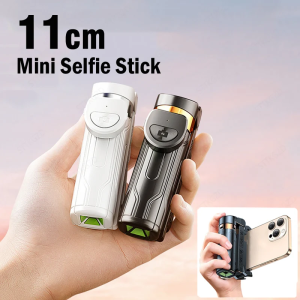 STTKGZD | Super Mini Selfie Stick Portable Phone Holder Shooting Aid Versatile Integrated Design Bluetooth Remote For Live Broadcas