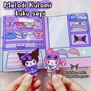 DREAMToy Diy Quiet Book Homemade Book Mainan Busy Book Buku Aktifitas Anak Mainan