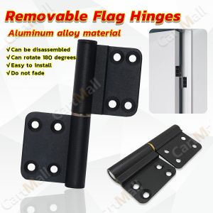 Lift-Off Hinges Flag Hinges Black Door Hinge Removable Flag Hinges