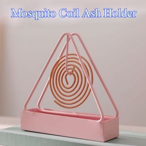 ที่วางขดลวดกันยุงจุดธูปกันความร้อนกันยุงที่วางขดลวดโลหะที่ใส่ยากันยุงแบบขดยุงถาดรับที่เขี่ยบุหรี่