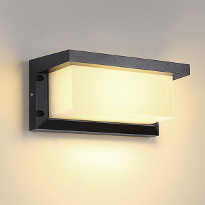 Modern LED wall lamp 18W plastic lampshade wall light Nordic sconces indoor lighting home decor living room bedroom bedside