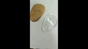 Nexlent Reusable Women Clear Silicone High Heel Insoles Pad Foot(1 pair)Protection Anti Slip Shoe Insoles
