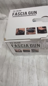 Máy Mát Xa 24 Đầu Đen Chuyên Nghiệp Rung Cơ Sâu Tần Số Cao Cơ Thư Giãn 24 Headed Massage Gun Fascia PVN9125