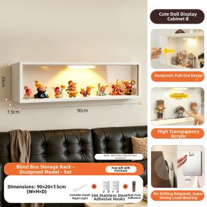 ARTPIONEER | Dustproof Lighted Hole-free Display Shelf
