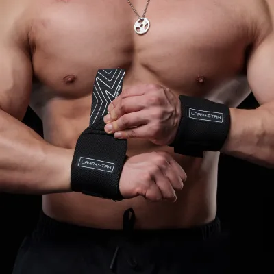LARA STAR | Compression Fitness Wrist Wraps