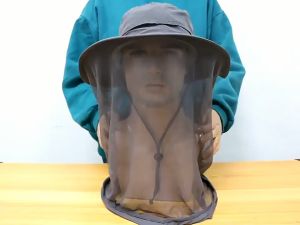 Breathable Fisherman Hat: Sun Protection & Mosquito Prevention
