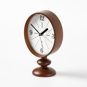 Creative Vintage Clock Decorative Tabletop Piece for Living Room TV Cabinet Display Home Decor Accessories EMITDOOG