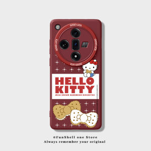 Kawaii Cartoon KT Kitty Cat VIVO Findx8 Phone Case Findx7PRO New Version High End Womens X6/X5 Protective Cover A3 Soft Sanrio Real Me Lens Full Protection Anti-Fall Silicone Suitable