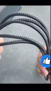 Dây Sạc Tự Ngắt - Dây Cáp Sạc Dữ Liệu Sạc Nhanh 100W Micro USB Type C 3 Trong 1 6A - Bảo Hành Từ MINH KHAI STORE