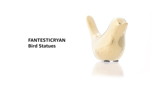 Ceramic Golden Bird Soft Ornaments Creative/Ceramic Gold Decor/Nordic Table Decor/Ceramic Bird Figurines