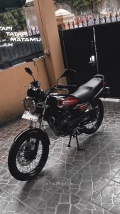 Striping Stiker Polet Motor Yamaha RX King 2007 Merah & Bonus Stiker Garansi 3 Tahun