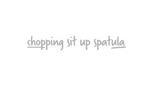Dreamfarm Chopula chopping sit up spatula