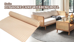 By Meter PE Rattan Sheet Cane Webbing Mesh Chair Repair Cabinet Door DIY Roll Custom Length Ready