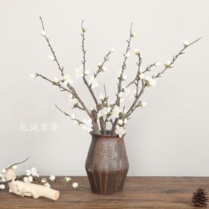 Đạo Cụ Hoa Giả Cao Cấp Phong Cách Trung Hoa Mới Hạt Mận Khô Đạo Cụ Hoa Giả Có Thể Tạo Dáng Đạo Cụ Hoa Tươi Bằng Vải Nhung