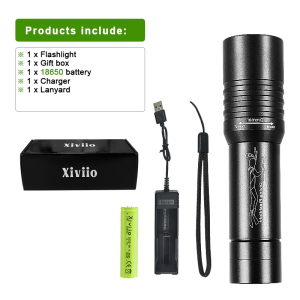 NEW 9000000LM Most Powerful LED Diving Flashlight Zoom 800M Underwater Dive Torch Rechargeable Portable Professional Lantern