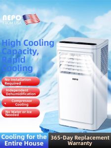 MAISHILANG | Portable 1.5HP Cooling and Heating Air Conditioner Floor Standing