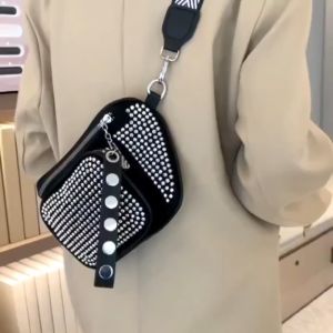 TAS SELEMPANG WANITA IMPORT / TAS SELEMPANG WANITA FASHION / TAS MANIK LUCU WANITA IMPORT / TAS SLINGBAG MANIK LUCU WANITA FASHION / TAS FASHION WANITA IMPORT