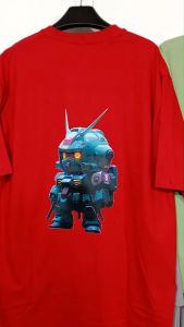 Kaos Pria 3 Dimensi Motif Animasi Robot Gundam Tshirt Oblong Katun 24s H0154 By Hans & Co