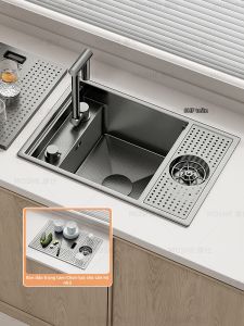 MOSHE | Concealed Pressed 304 Stainless Steel Single Basin Sink