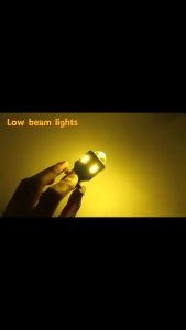 12000LM H6 H4 Motorcycle Headlight LED Bulbs 50W 2 colors White+Yellow Motorbike spotlight P15D mio125