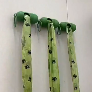 รุ่นหนาสุนัขถุงก่อสัตว์เลี้ยงกลิ่นถุงก่อสัตว์เลี้ยงถุงขยะแมว / สุนัขและสัตว์เลี้ยงกลิ่นถุงขยะสัตว์เลี้ยงที่ย่อยสลายได้