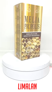Melia Propolis Isi 55 Ml 100% ORIGINAL Propolis Melia Asli Membantu Memelihara Daya Tahan Tubuh